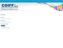 Tablet Screenshot of intranet.coiffidis.fr